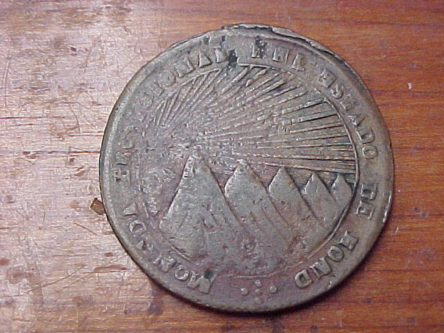 Honduras,-2-Reales,-1847